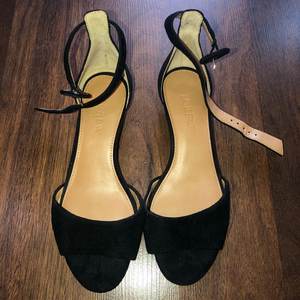 NWOB JCrew Factory Ankle Strap Sandals, Size 5.5
